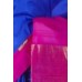 MSU Blue,Pink Kanchipuram Silk Saree [एम् एस् यु नील पाटल काञ्चीपुरं कौशेय शाटिका]